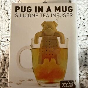 Brown Silicone Dog Tea Infuser